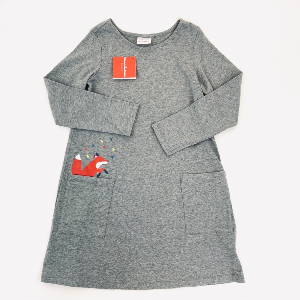 NWT Hanna Andersson Fox Dress Size 130 (8)